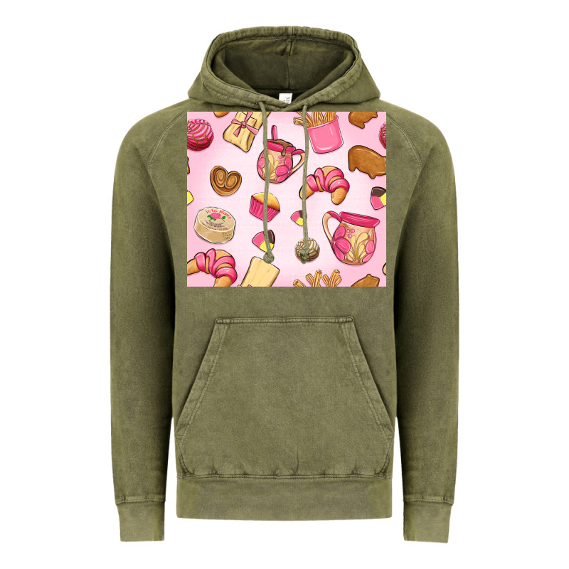 Mexican Pan Dulce Vintage Hoodie by MaliasSmallBusiness | Teevron