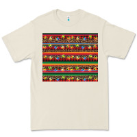 Bone Christmas lights serape Premium Tee - BarkalooDesign