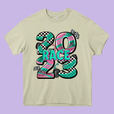 Race  2023 Heavy Core Tee Designed By Adodesignshop