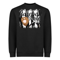 Black Baseball Mama Heavyweight Sweatshirt - Bettercallsaul
