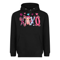 Black xoxo pig olivia Heavyweight Hoodie - OliviaCreatesArt