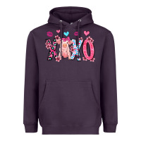 Plum xoxo pig olivia Heavyweight Hoodie - OliviaCreatesArt