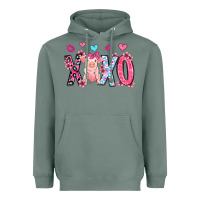 Sage xoxo pig olivia Heavyweight Hoodie - OliviaCreatesArt