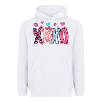 White xoxo pig olivia Heavyweight Hoodie - OliviaCreatesArt