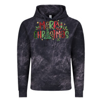 Cloud Black merry christmas Vintage Hoodie - MaliasSmallBusiness