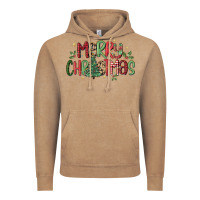 Vintage Coffee merry christmas Vintage Hoodie - MaliasSmallBusiness