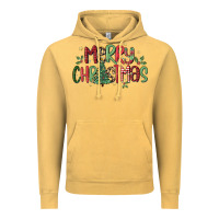 Vintage Mustard merry christmas Vintage Hoodie - MaliasSmallBusiness