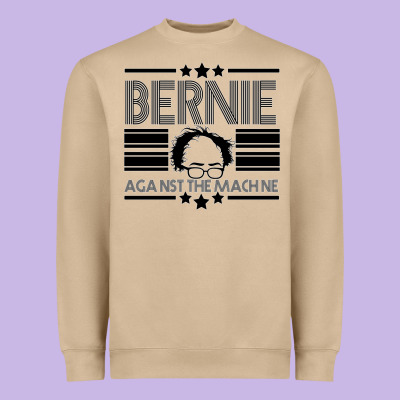 Bernie Against The Machine Heavyweight Sweatshirt Designed By Bettercallsaul