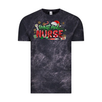 Cloud Black Registered Nurse Christmas Vintage Tee - MaliasSmallBusiness