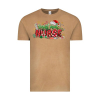 Vintage Camel Registered Nurse Christmas Vintage Tee - MaliasSmallBusiness