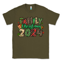 Army Green family christmas 2024 Classic Tee - MaliasSmallBusiness