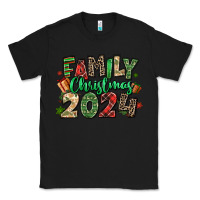 Black family christmas 2024 Classic Tee - MaliasSmallBusiness
