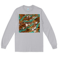 Moon Dust tiger cowhide tumbler Long Sleeve Tee - BarkalooDesign