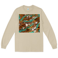 Mushroom tiger cowhide tumbler Long Sleeve Tee - BarkalooDesign