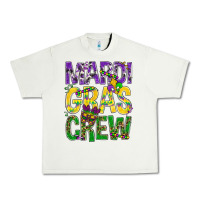 Pistachio Mardi Gras crew Urban Heavy Tee - BundleAndBundleShop