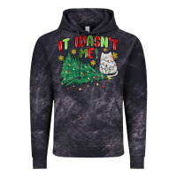 Cloud Black it wasn't me! christmas cat Vintage Hoodie - MaliasSmallBusiness