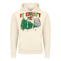 Vintage Artic it wasn't me! christmas cat Vintage Hoodie - MaliasSmallBusiness