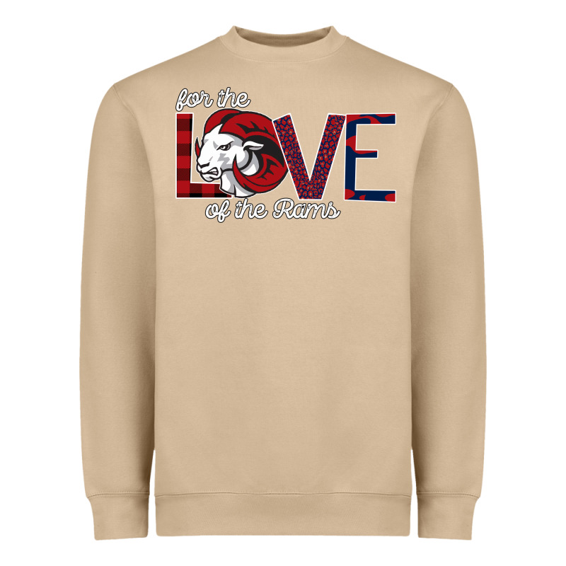 For The Love Of The Rams Heavyweight Sweatshirt by Bettercallsaul | Teevron