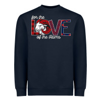 Navy For the Love of the Rams Heavyweight Sweatshirt - Bettercallsaul