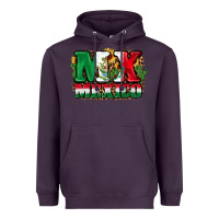 Plum MX Mexico Heavyweight Hoodie - FaDigitalArtStudio