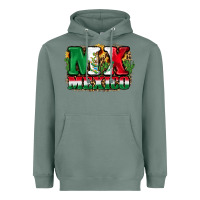 Sage MX Mexico Heavyweight Hoodie - FaDigitalArtStudio