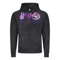 Vintage Black Peace Love Hairstylist Vintage Hoodie - Jasminsmagicworld
