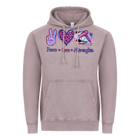 Vintage Zinc Peace Love Hairstylist Vintage Hoodie - Jasminsmagicworld