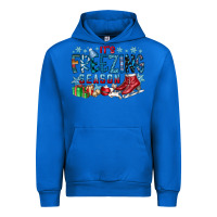Cobalt It's Freezing Season Urban Hoodie - CowhideDigitalArt