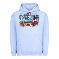 Pigment Grape Ice It's Freezing Season Urban Hoodie - CowhideDigitalArt