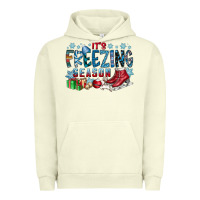 Pigment Pistachio It's Freezing Season Urban Hoodie - CowhideDigitalArt