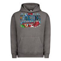 Pigment Tornado It's Freezing Season Urban Hoodie - CowhideDigitalArt