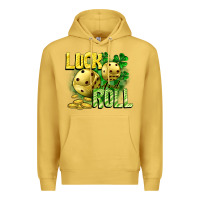 Antique Gold Luck and roll Premium Hoodie - CowGirlArtShop