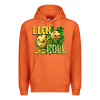 Carrot Luck and roll Premium Hoodie - CowGirlArtShop