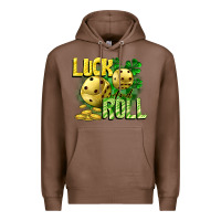 Chestnut Luck and roll Premium Hoodie - CowGirlArtShop