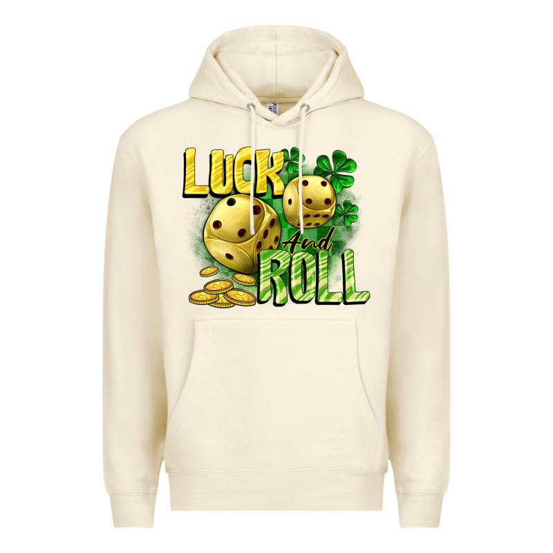 Luck And Roll Premium Hoodie by CowGirlArtShop | Teevron