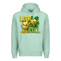 Seafoam Luck and roll Premium Hoodie - CowGirlArtShop