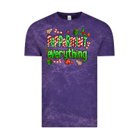 Cloud Purple Peppermint Everything Vintage Tee - MaliasSmallBusiness