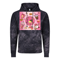 Cloud Black cafecito y chisme Vintage Hoodie - MaliasSmallBusiness