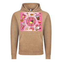 Vintage Coffee cafecito y chisme Vintage Hoodie - MaliasSmallBusiness