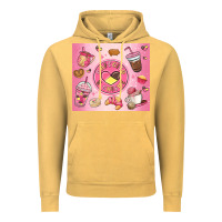 Vintage Mustard cafecito y chisme Vintage Hoodie - MaliasSmallBusiness