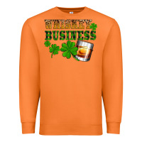 Carrot St. Patrick's Day whiskey business Premium Sweatshirt - OliviaCreatesArt