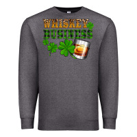 Charcoal Heather St. Patrick's Day whiskey business Premium Sweatshirt - OliviaCreatesArt