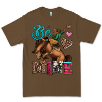 Cacao be mine cowboy rodeo valentines day Premium Tee - Jasminsmagicworld