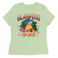Matcha glamping crew Ladies Tee - NancyCooperArtShop