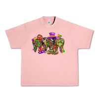 Salmon mardi gras dental Urban Heavy Tee - BundleAndBundleShop