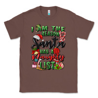 Chestnut i am the reason santa has a naughty list Classic Tee - MaliasSmallBusiness