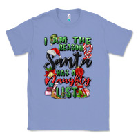 Colony Blue i am the reason santa has a naughty list Classic Tee - MaliasSmallBusiness