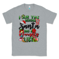 Heather Grey i am the reason santa has a naughty list Classic Tee - MaliasSmallBusiness