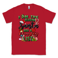 Red i am the reason santa has a naughty list Classic Tee - MaliasSmallBusiness