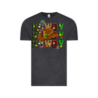 Vintage Black Howdy Howdy Howdy christmas Vintage Tee - MaliasSmallBusiness